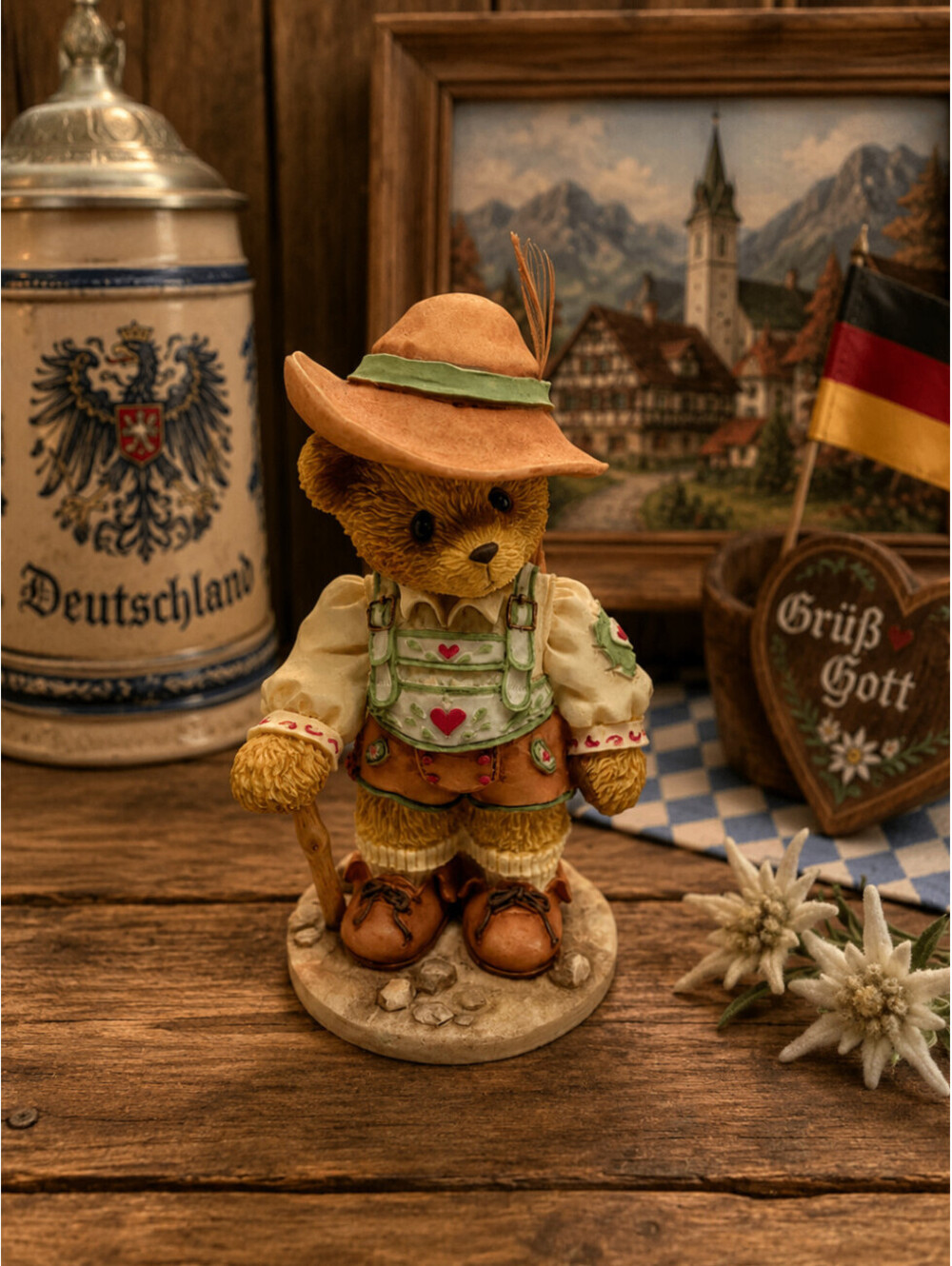 Cherished Teddies Franz Our Friendship Knows No Boundaries Germany Bear